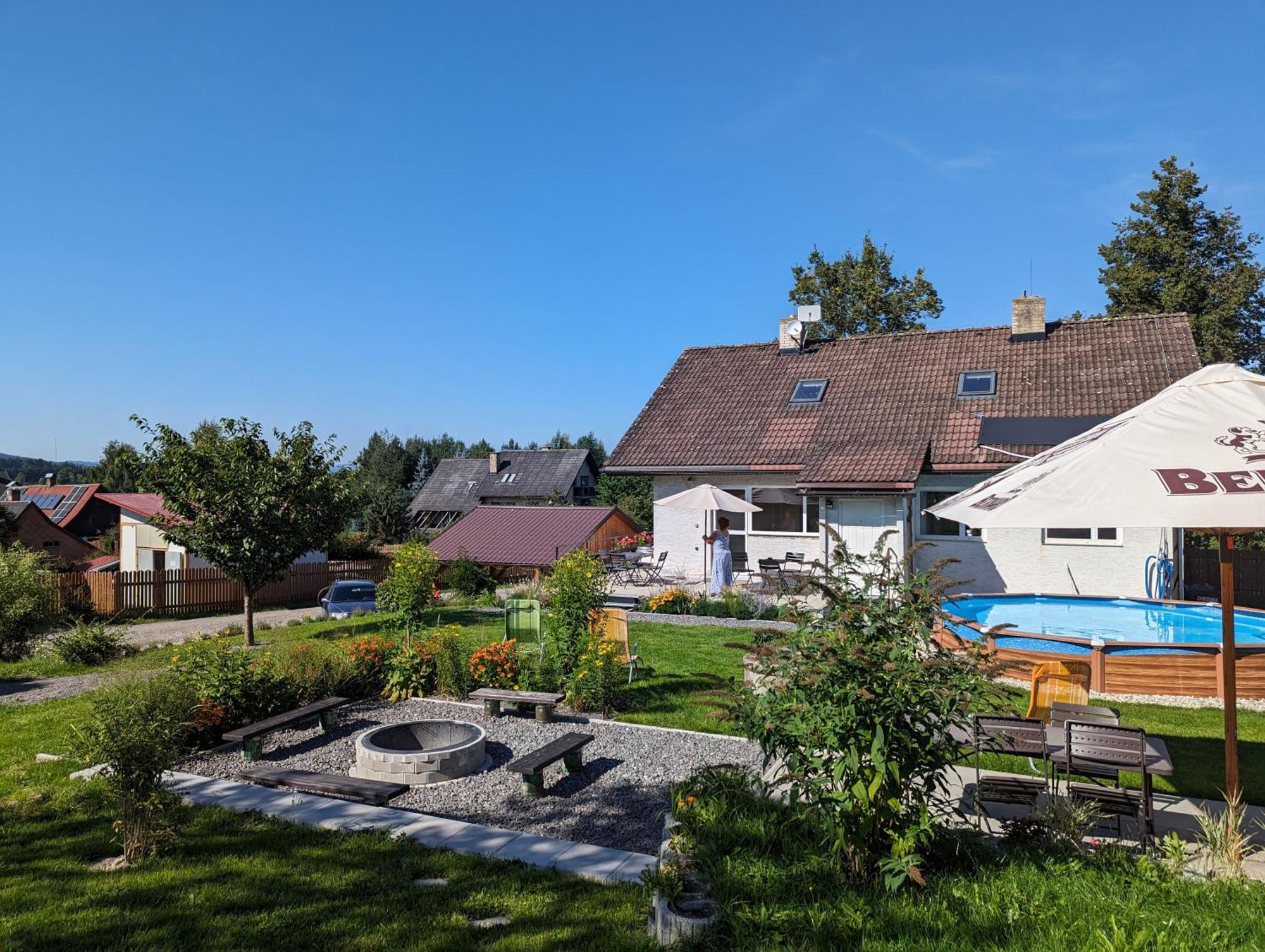 Penzion U Vichu Červená Voda エクステリア 写真